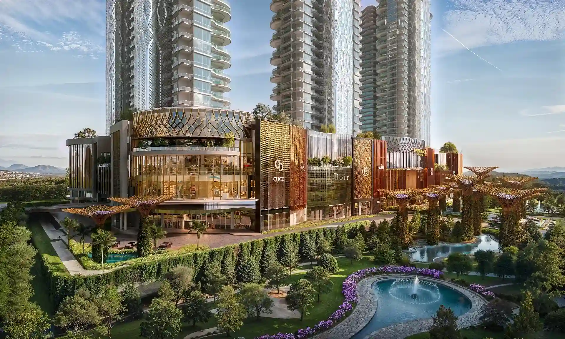 Dubai Inspired High Rise Architecture